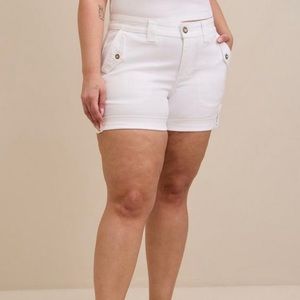 3.5 Inch Military Stretch Twill Mid-Rise Short